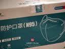 劲度（JINDU）N95型口罩医用一次性防护口罩双层熔喷布防细菌飞沫粉尘成人100只 实拍图
