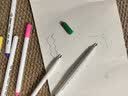 范爷家 气消褪色笔7只装拼布DIY自动消失笔服装布艺裁剪专用水溶水消笔 实拍图