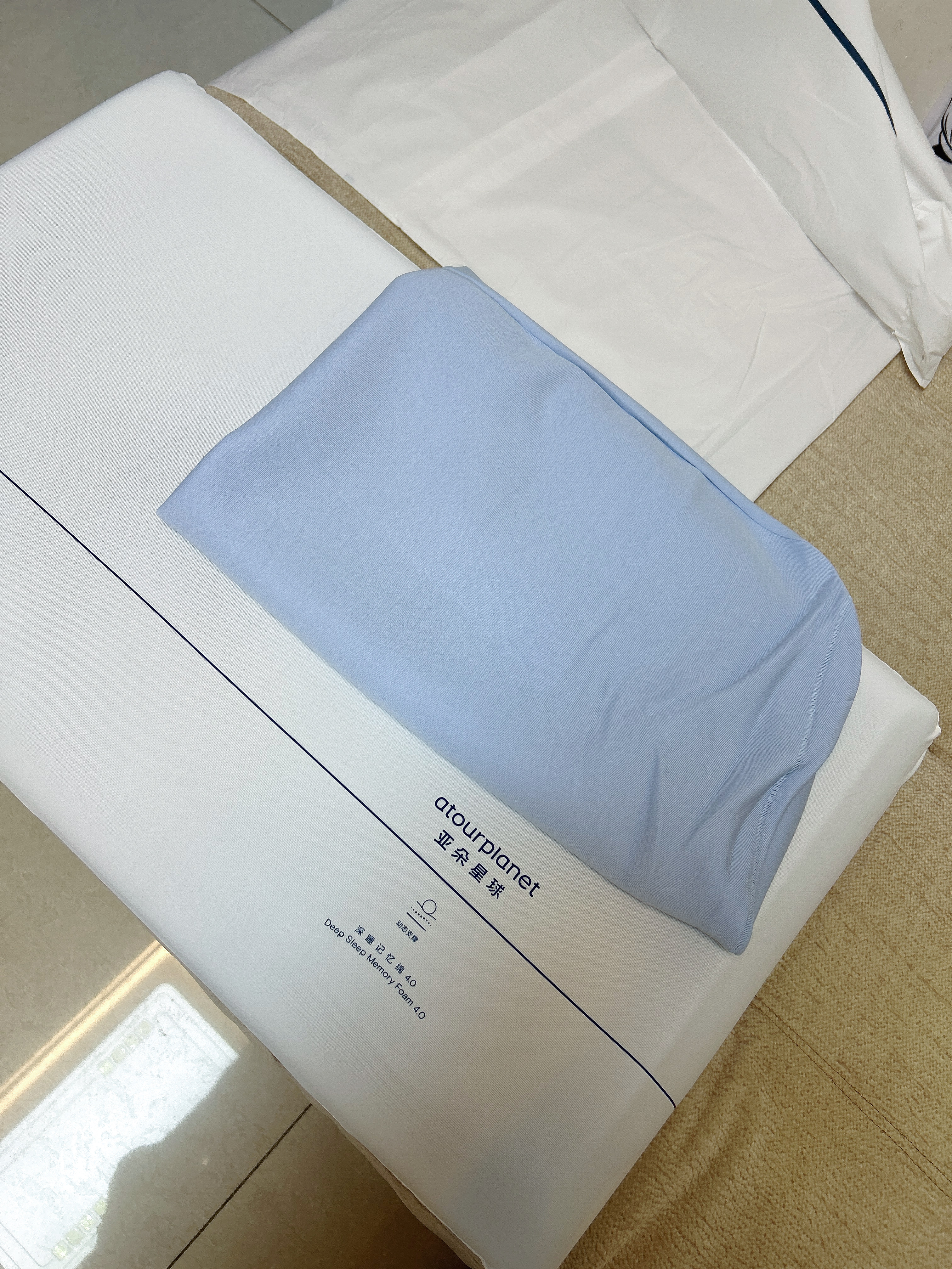 亚朵星球深睡枕Pro4.0记忆枕头枕芯记忆棉海绵护颈椎助睡眠侧睡中秋送礼 实拍图