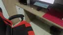 珂尔司电竞椅男电脑椅子宿舍大学生家用舒适久坐可躺工学升降游戏座椅 苍翼星芒-炎甲红-4级气杆 实拍图