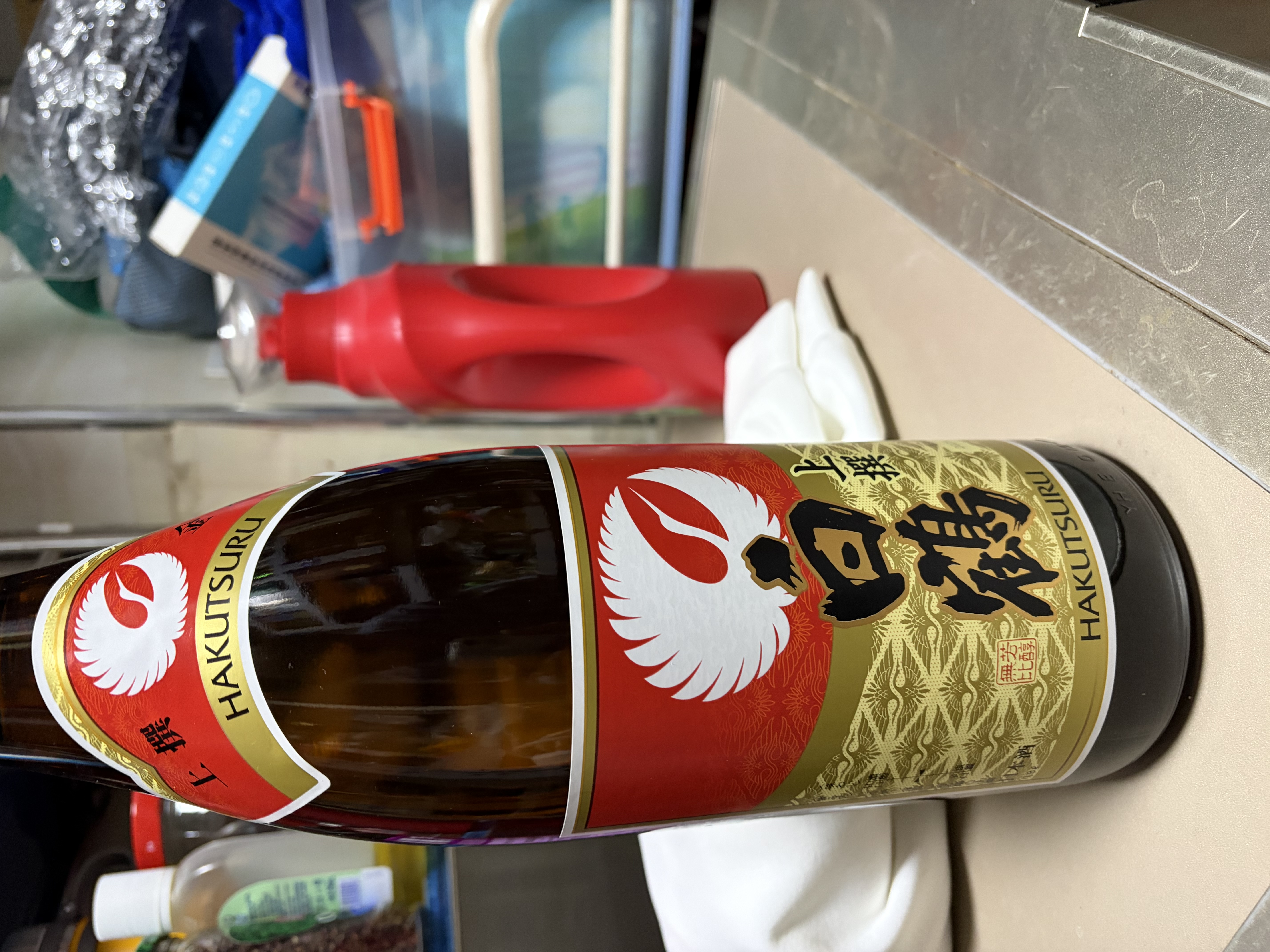 白鶴（Hakutsuru）上选清酒1.8L 中口15度日本进口家庭装口粮酒 实拍图