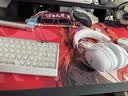 极度未知（HYPERX）飓风2飓风3系列电竞游戏耳机头戴式 fps吃鸡耳麦降噪麦克风 原金士顿cloud2电竞耳机 飓风3无线加强版 冰霜白【200小时长续航】 实拍图