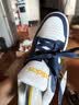 adidas ENTRAP美式校园风运动鞋少年感复古篮球风板鞋阿迪达斯   汉玉白/橄榄绿/银灰绿   43 实拍图