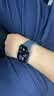 Apple/苹果/苹果 Watch Series 12 智能手表GPS款46毫米深空灰色铝金属表壳海军蓝色运动型表带S/M MJFE4CH/B 实拍图