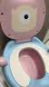 世纪宝贝（babyhood）儿童小马桶坐便器 婴幼儿便盆男女宝宝座便器PU软垫 卡洛红 实拍图