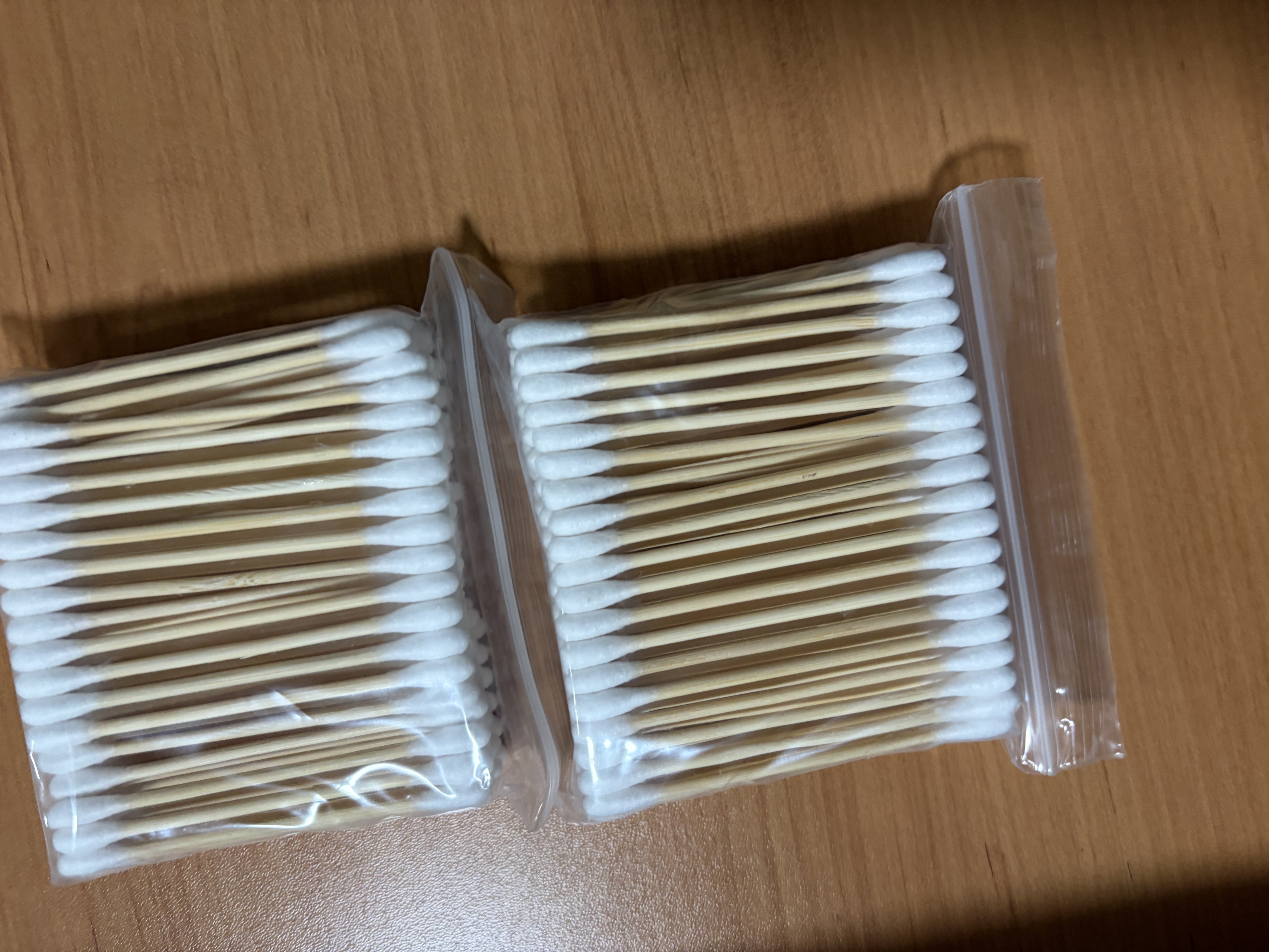 海氏海诺医用棉签棒一次性双头脱脂棉成人婴儿掏耳朵化妆消毒棒凑单100只 实拍图