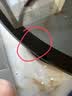 森生林岩板茶几客厅小户型简约轻奢椭圆形可伸缩茶桌 C14-1黑架灰箱 雪山白+黑玻 120cm椭圆茶几+80cm小圆边几 实拍图