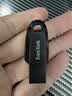 Sandisk闪迪64GB USB3.2 U盘 CZ550黑色 读速100MB/s 安全加密 数据恢复 学习办公电脑车载 高速大容量优盘 实拍图
