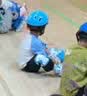 361°儿童轮滑鞋初学者中小学男童女童溜冰鞋闪光轮旱冰鞋套装 蓝色M码 实拍图