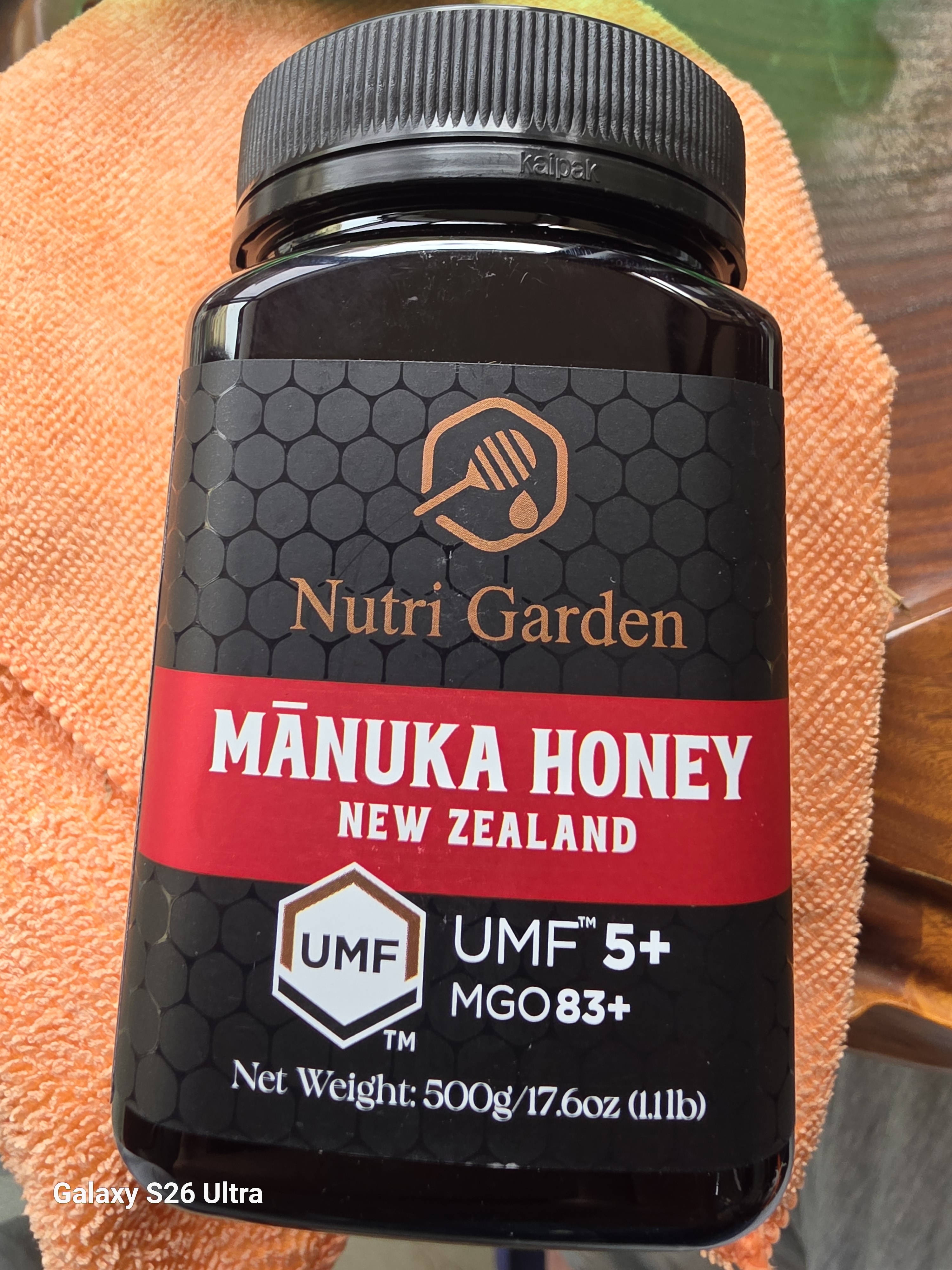 纽兹兰新西兰进口麦卢卡蜂蜜UMF5+500g早餐牛奶伴侣儿童可吃送礼礼物 实拍图