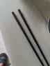 双枪红檀木筷子天然抗菌木筷 家用实木无漆无蜡筷子餐具套装10双 实拍图