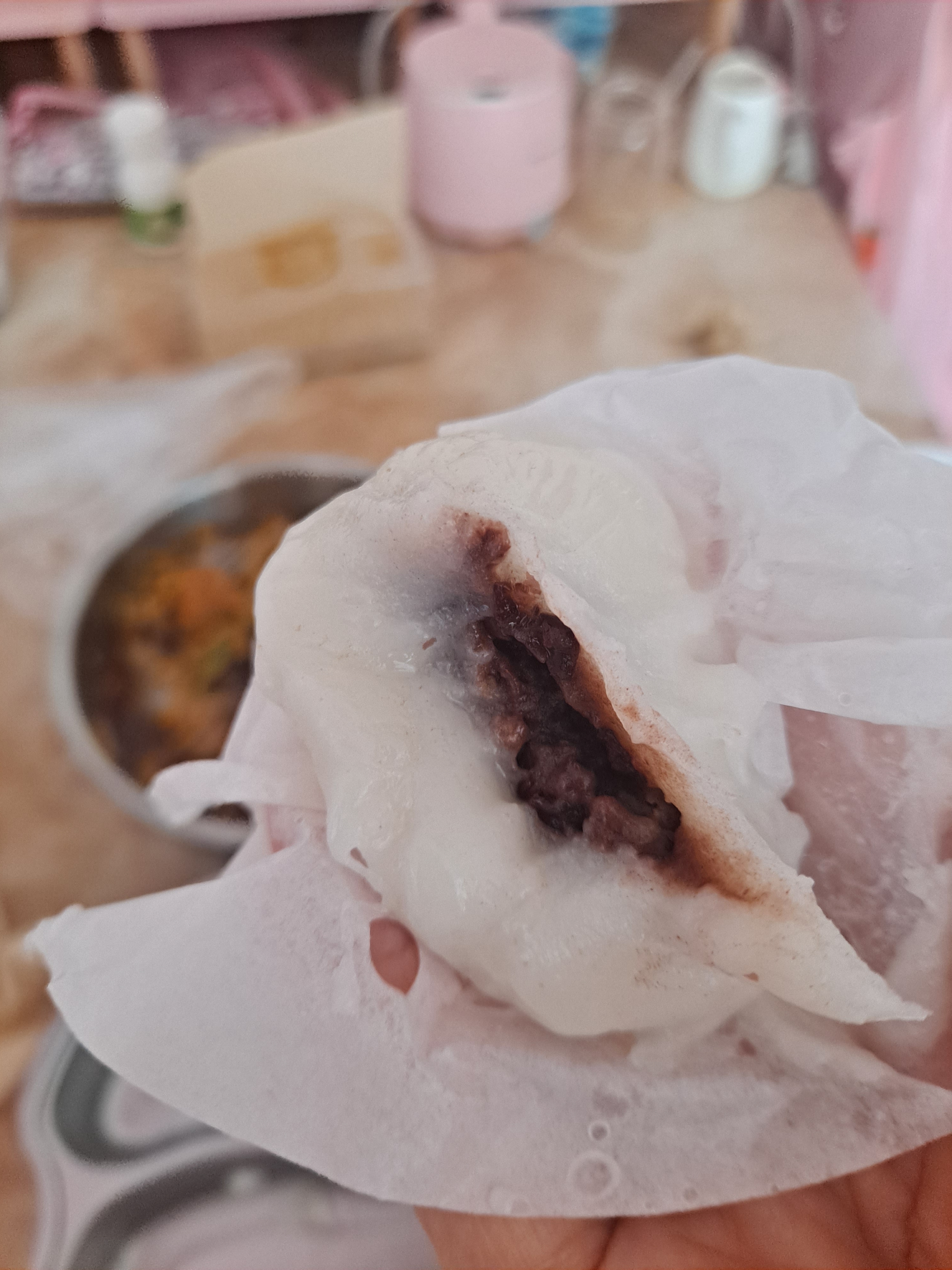在旗黏豆包江米红豆500g*2袋 20个 东北粘豆包特产杂粮早餐 实拍图