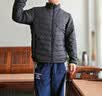 波司登26秋季轻薄羽绒服男排骨条三防科技短款外套B260135005 实拍图