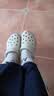 卡骆驰（CROCS）新款厚底云朵洞洞鞋送女友礼物206750 骨白色 38 -39 实拍图