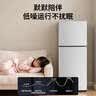 志高（CHIGO）小冰箱迷你小型家用冷藏冷冻两用宿舍出租房用双门办公室电冰箱节能省电 【一级能效】76L银色【全国联保丨节能省电】 实拍图