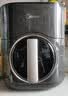 美的（Midea）炎烤空气炸锅家用小型6L大容量双热源蒸烤一体智能可视免翻面烤箱空气电炸锅新款京东自营KZC6053 实拍图