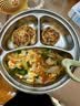 皇宠宝宝餐盘自主进食分格吸盘式辅食保温餐盘儿童吃饭不锈钢餐具饭盒 实拍图