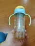 贝亲（Pigeon）防胀气 自然成长翻盖直饮吸管 大童奶瓶330ml 马戏团 18月+ AA279 实拍图