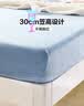 富安娜床笠牛奶绒单件床笠冬季加厚床品法兰绒防静电床罩 180*200cm 实拍图