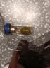 慕馨（moosen）玻璃杯水杯子泡茶杯商务办公防摔隔热定制LOGO便携耐高温刻字纪念 【摔碎终生保赔】蓝色300ml 实拍图