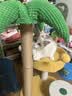喵仙儿猫爬架一体猫窝多层跳台剑麻猫抓柱猫抓板小型椰树猫玩具 实拍图