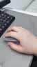 罗技（Logitech）M330 轻音鼠标 无线鼠标 办公鼠标 右手鼠标 带无线微型接收器 灰色 实拍图