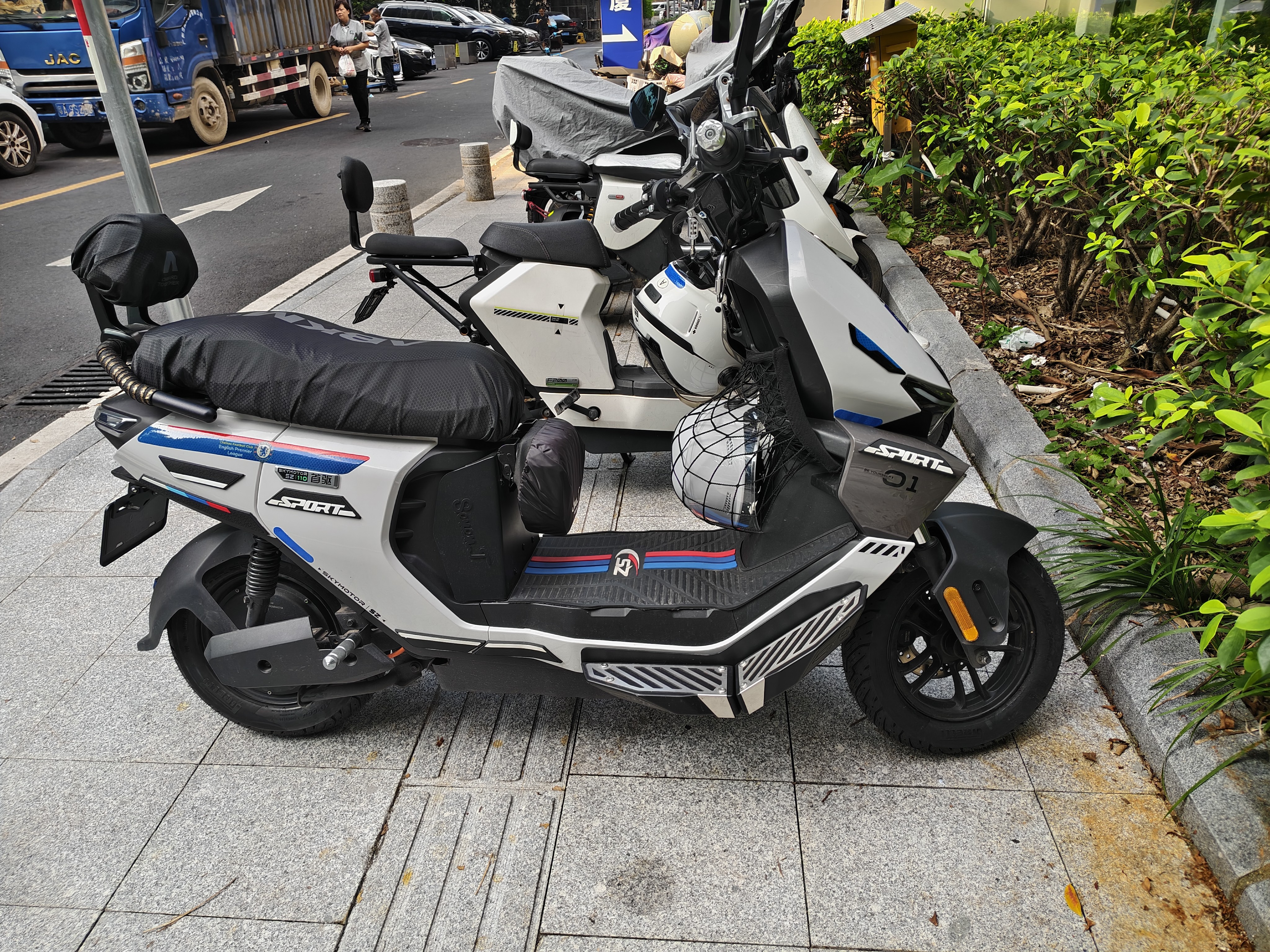 倍耐力（Pirelli）踏板摩托车轮胎ANGEL天使踏板90/90-10适配电动车轮胎/巧格i 实拍图