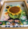 IMVE教师节礼物送女老师向日葵手工编织混搭花束相框摆件高档伴手礼 实拍图