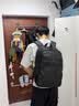 第九城（V.NINE）男士双肩包旅行背包15.6/16英寸笔记本电脑包商务通勤包学生书包 实拍图