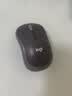 罗技（Logitech）M185鼠标 无线鼠标 办公鼠标 对称鼠标 黑色灰边 带无线2.4G接收器 实拍图