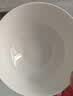 洁雅杰陶瓷碗中式白瓷小碗家用4.5英寸米饭碗喝汤碗面碗套装10只装 实拍图