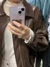 浪莎针织打底衫女秋冬内搭可外穿洋气2026新款木耳边半高领显瘦毛衣 实拍图
