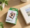 INSTAX富士instax立拍立得 mini相纸 白边双包20张+闪闪星钻边框贴 实拍图