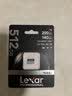 雷克沙（Lexar）512GB TF(MicroSD)存储卡V30 读200MB/s 无人机运动相机影石Luna/大疆Pocket4P内存卡 (1066x升级) 实拍图