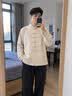 花花公子（PLAYBOY）宽松大码唐装中国风男装汉服成人古装中式服装男秋季款 米色【专柜品质】 M 165【专柜品质】 晒单实拍图