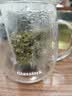 GLASSLOCK玻璃茶杯男女士专用茶水分离泡茶耐高温杯子过滤花茶杯500ml 实拍图