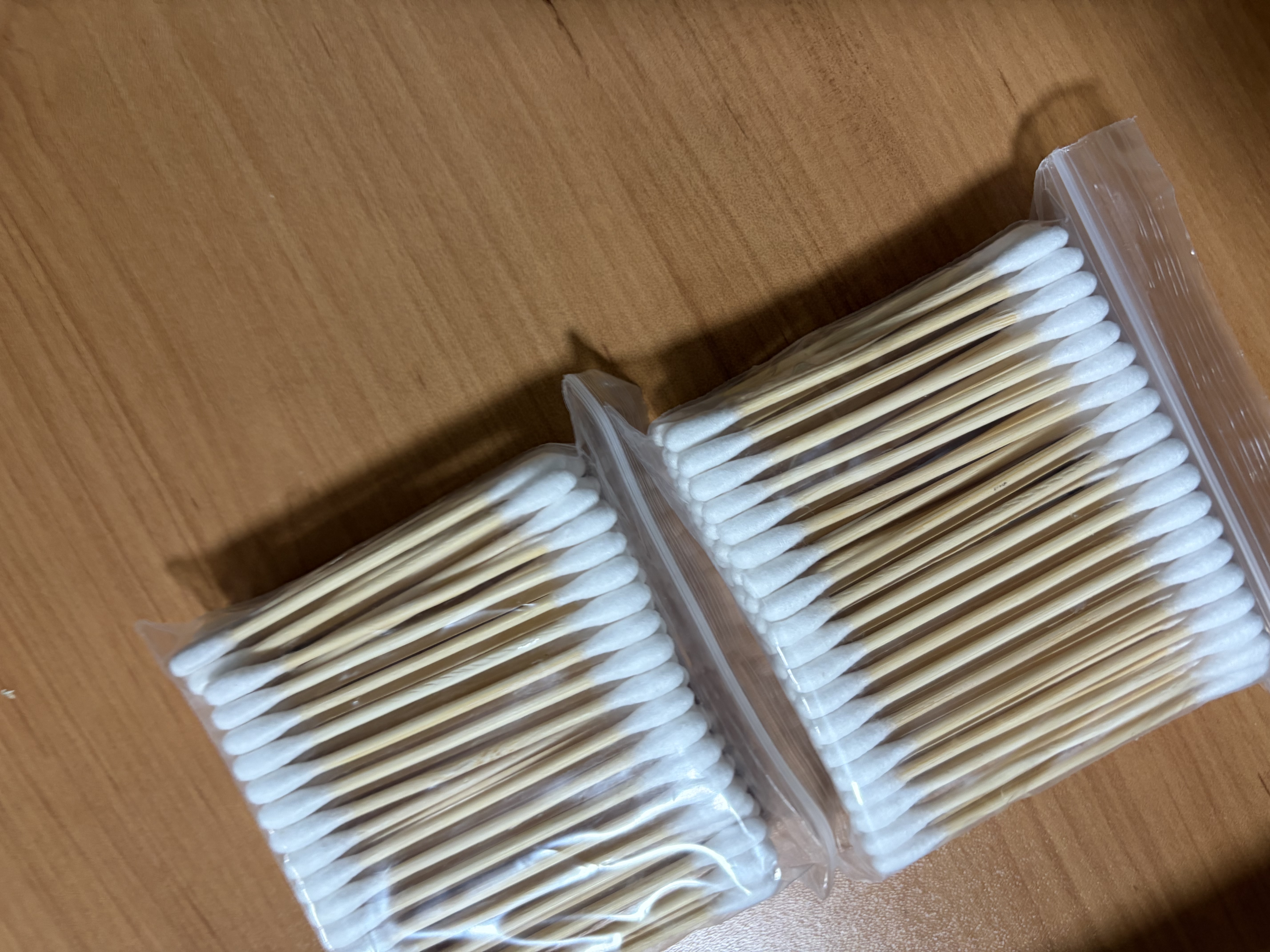 海氏海诺医用棉签棒一次性双头脱脂棉成人婴儿掏耳朵化妆消毒棒凑单100只 实拍图