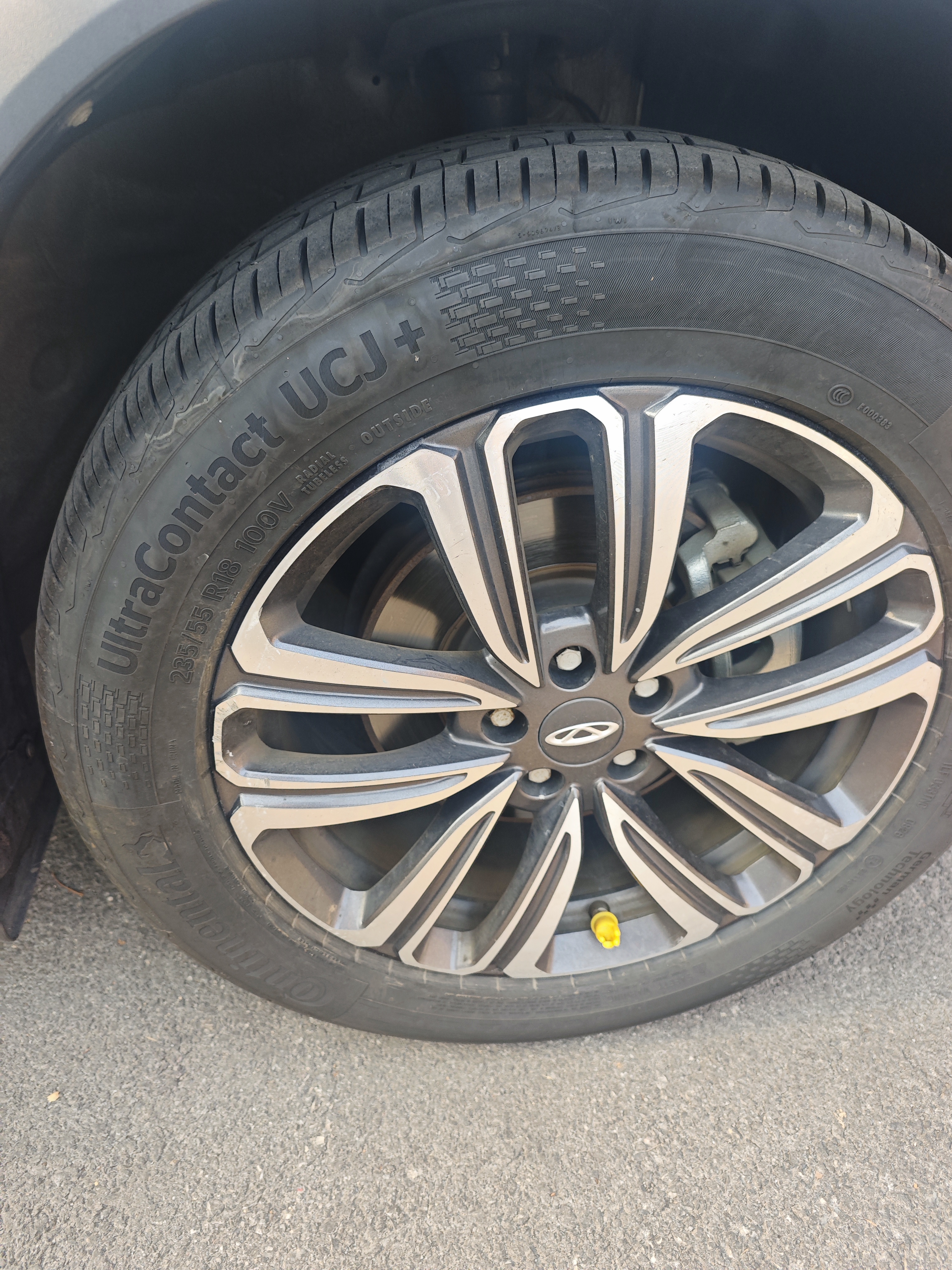 马牌（Continental）汽车轮胎235/55R18 100V FR UCJ+ 适配途观L哈弗H2探岳 瑞虎8 实拍图