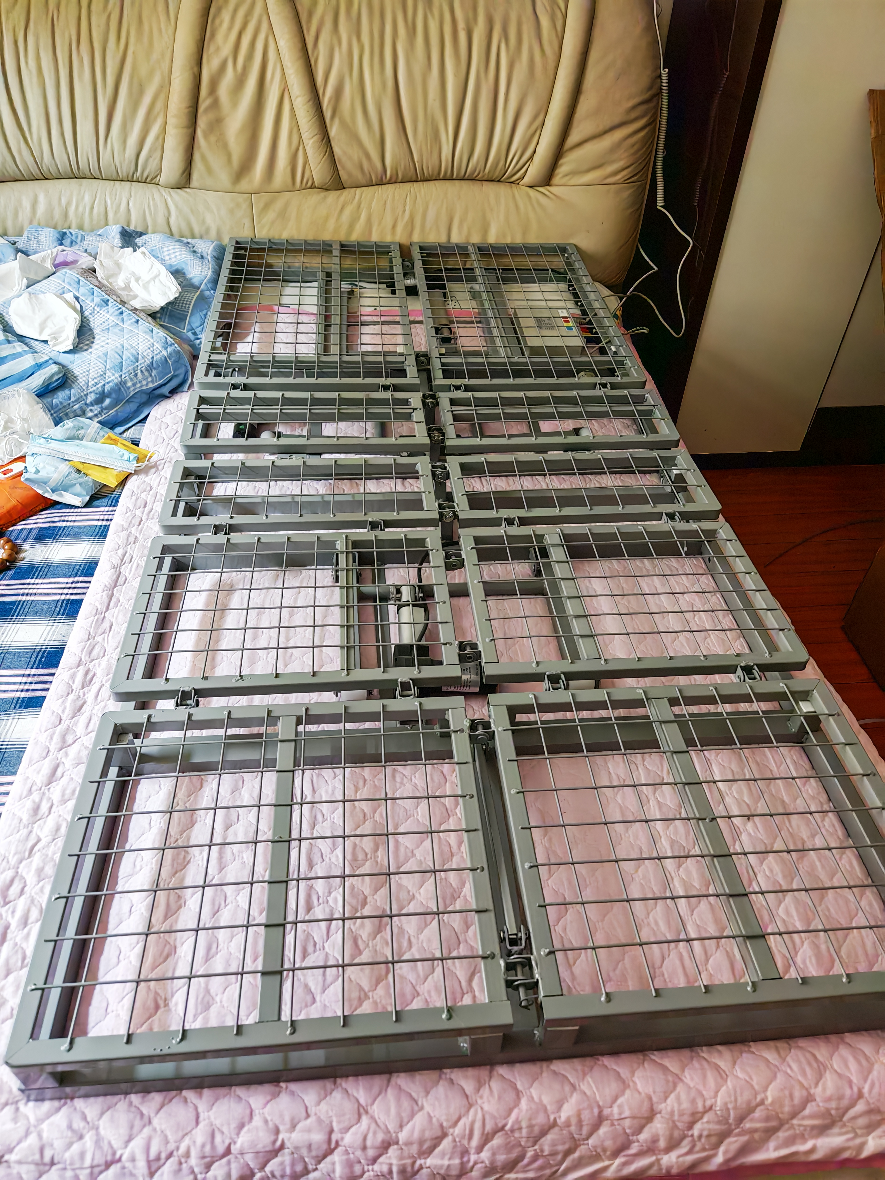 长寿泉电动护理床垫老人家用电动起床辅助器全自动可抬腿翻身QC07 实拍图
