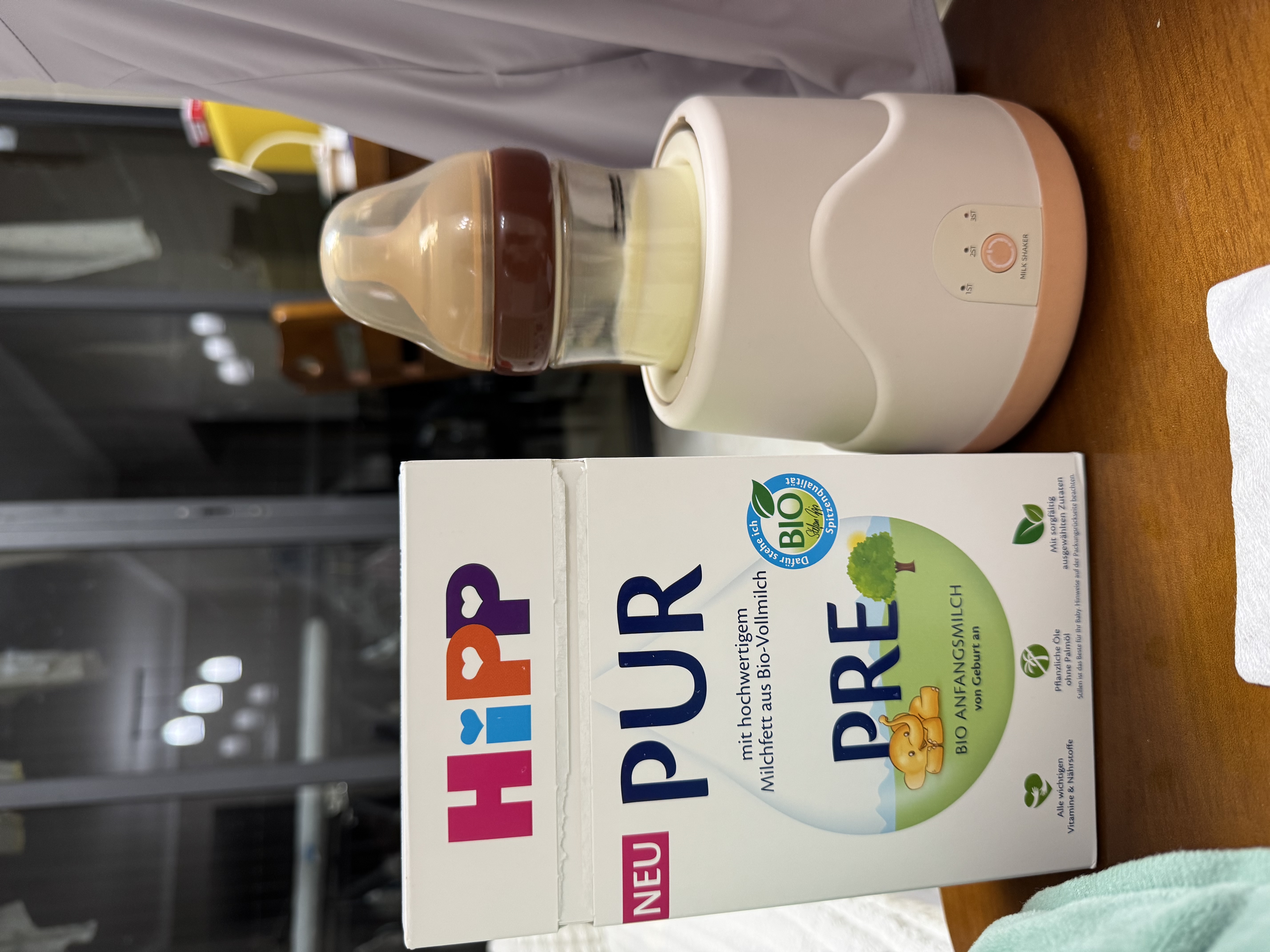 喜宝（HiPP）欧盟有机奶粉德国至纯版 Pre段 500g 原生乳脂高营养 全脂更扛饿 实拍图