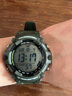 卡西欧（CASIO）日本复古运动大表盘潮流防水腕表AE-1500WH-8B/1A WHX-1A 电子表 AE-1500WHX-3A墨绿色 实拍图