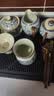 不拙汝窑茶具整套高档茶壶青花瓷盖碗茶杯茶盘功夫茶具16入泡茶套装 实拍图