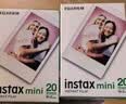 INSTAX富士instax立拍立得 mini相纸 白边双包20张+闪闪星钻边框贴 实拍图