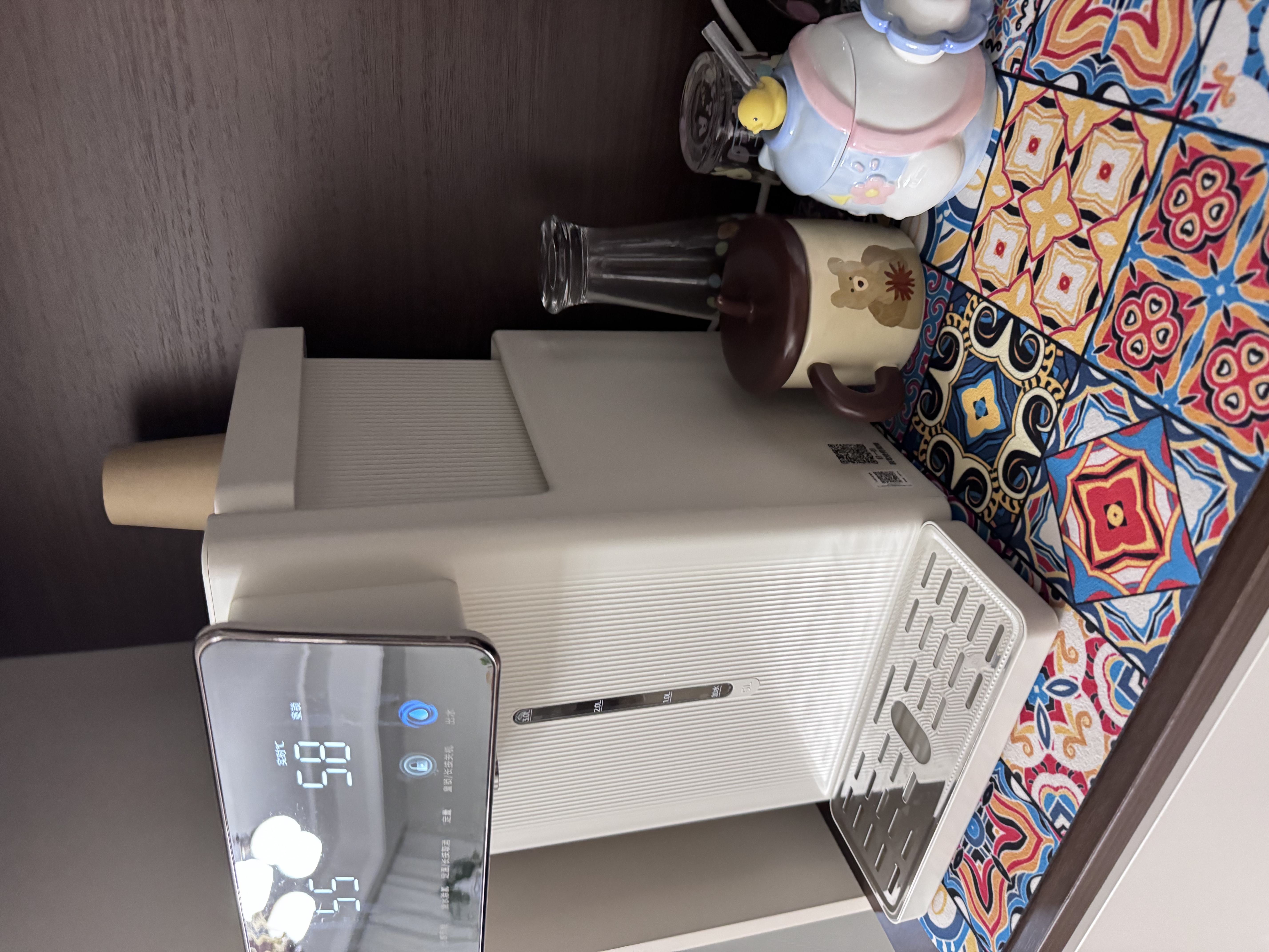 美的（Midea）小魔方pro电热水瓶可拆 烧水壶电热水壶316L不锈钢大容量保温恒温全自动一体饮水机恒温壶中秋送礼 5L 【轻巧可拆】MK-SP50E-20FPro 实拍图