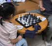 友邦（UB）国际象棋 磁性折叠圆角款黑白入门教学户外 4852C(大号) 实拍图