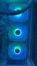 利民（thermalright）TL-C12CW-S  白色argb12cm机箱风扇 幻彩风扇ARGB 4PIN PWM调速风扇 实拍图