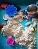 太空沙（SPACE SAND）太空沙安全无毒玩具沙子活力城堡沙色2.4斤礼盒六一儿童节礼物 实拍图