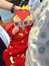 优奇新生儿满月连体衣婴儿哈衣春秋纯棉初生和尚服爬服男女宝宝内衣 实拍图