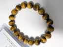 石玥珠宝精品10mm天然黄虎眼石手串虎睛石转运珠手链男女士款 水晶玛瑙  实拍图