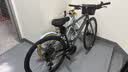 JEEP吉普公路自行车碟刹变速自行车男女学生公路车竞技代步车-RS730 RS730-直把-高级灰-铝合金 M码（适合身高165-185CM） 27速-健身通勤(进阶款) 实拍图